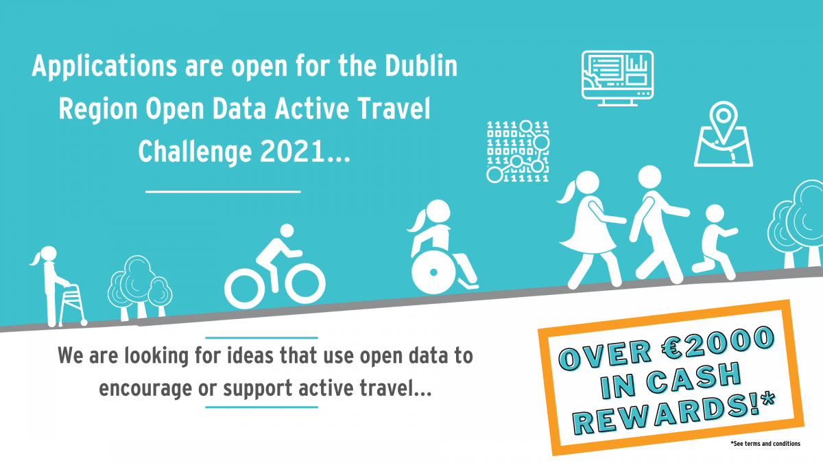 The Dublin Region Open Data Active Travel Challenge 2021: Now Closed