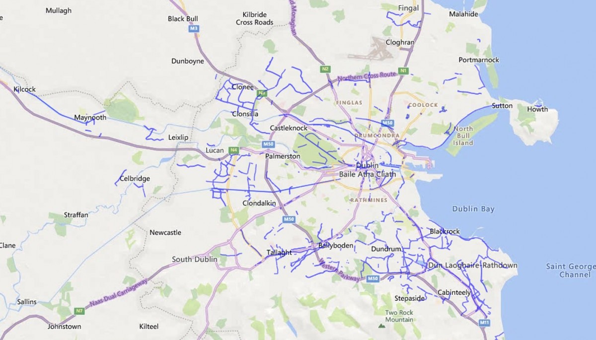 Protected Cycle Facilities Now Mapped to Enable Safer Journeys in Dublin